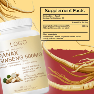 Chất Lượng Cao Panax Nhân Sâm Hàn Quốc Gốc Fenugreek Hạt Màu Đen <span class=keywords><strong>Ginkgo</strong></span> <span class=keywords><strong>Biloba</strong></span> Chiết Xuất Màu Đỏ Panax Nhân Sâm Viên Cho Người Lớn Tập Trung - Product Image 4