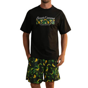 Wholesale 100% Cotton Mens <b>Twinset</b> Slim Fit Short Sleeves Crew Neck T-Shirts Shorts Embroidered Summer Collection Made Pakistan - Product Image 5