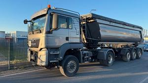 MA-N 18.500 TGX 4X4 Diesel Ribaltabile a 4 Assi con Doppie Ruote Posteriori, Motore a Combustione Interna, Trasmissione Automatica, Potenza 368 kW (500 CV) - Product Image 6