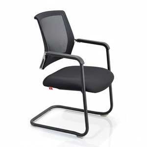 Silla Ergonómica de Malla para Arrodillarse con Reposabrazos Fijos para Reuniones - Product Image 1