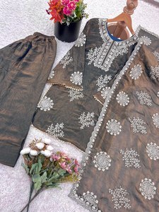 Inspiré par la mode royale moghole ce designer salwar kameez collections kurti prêtes pour le mariage/ensembles salwar traditionnels Anarkali salwar - Product Image 3
