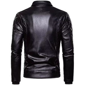 Vestes en cuir pour motards en cuir de buffle véritable personnalisées à prix de gros, en cuir d'agneau vieilli, matériau de qualité supérieure - Product Image 4