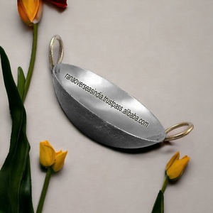 Utensilios de Cocina Kadai de Hierro y Metal Hechos a Mano, Modernos y Ecológicos, al por Mayor, con Asa India, Equipo de Cocina de Alta Calidad para el Hogar - Product Image 4