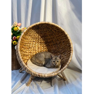 Cestas de Almacenamiento para el Hogar, Hechas a Mano, Estilo Ratán Plegable, Comodidad, Sostenibilidad, Novedad, Ecológicas, Multifuncionales para Gatos - Product Image 4