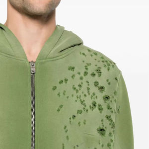 Designer de luxe Heavyweight Hoodies Boxy Graphic Hoodie Vintage Sun Faded Washed détresse blank Men Oversize Hoodie - Product Image 2