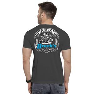 T-shirt pour homme en coton 100% imprimé sur mesure, finition lisse, tissu jersey 180g offrant respirabilité, durabilité, décontracté au quotidien - Product Image 2