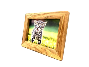 Cadre photo en bois massif écologique, prix d'usine en gros, forme personnalisée, orientation verticale, artisanat Saniya - Product Image 2