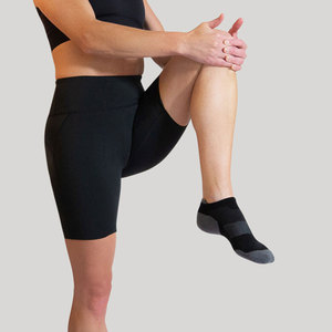 Pantalones cortos de compresión de fitness atléticos personalizados para mujer, equipo de gimnasio de LICRA, cierre de cintura elástica, patrón sólido, fondos activos para - Product Image 5