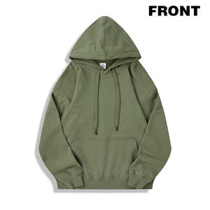 Sudaderas con capucha de algodón al por mayor 450 GSM sudaderas de peso pesado de calidad superior precio de fábrica sudaderas cálidas suaves personalizables - Product Image 6