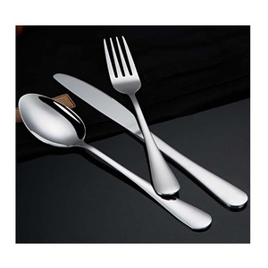 Increíble tenedor con acabado dorado, cuchara, cubiertos, diseño moderno de esmalte negro, cuchillos de mango largo y cuchara, tenedor, juego de cubiertos - Product Image 6