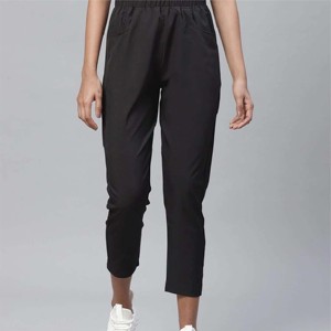 กางเกงวอร์มผู้หญิงมีสไตล์และใส่สบายพร้อมเอวยางยืดและกระเป๋าเหมาะสำหรับการวิ่งโยคะ - Product Image 2