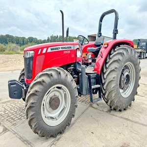 Used/second Hand Farm Wheel Tractors Massey Ferguson 100hp 4x4wd with Small Mini Compact <b>Agricultural</b> <b>Equipment</b> Machinery - Product Image 4
