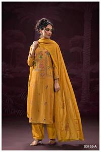 Premium Bemberg Titan Silk Printed Salwar Kameez Catálogo completo disponible a precio mayorista ideol for party wear collection - Product Image 2