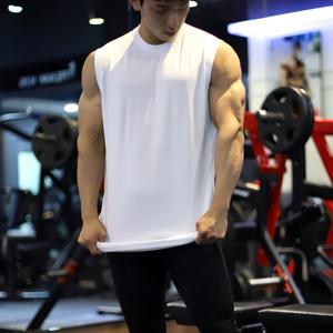 Débardeur de sport pour homme, taille plus, sans manches, respirant, tricoté, décontracté, pour la salle de sport, l'entraînement, le fitness, vêtements de sport - Product Image 5