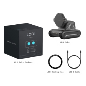 Mainan Robot AI Pintar dengan Animasi Emosional, Mini Game, Interaksi Sentuh, Teman Desktop, Speaker Bluetooth, Tersedia - Product Image 6