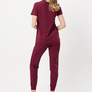 Uniforme de enfermera para mujer, tela elástica, enfermería, Hospital, uniformes, conjunto de uniformes, trajes de enfermera, conjuntos de Jogger - Product Image 3