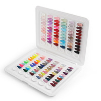 Présentoir en plastique acrylique, 10/120 couleurs, pour livre, cartes pour vernis/Gel et poudre à tremper