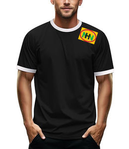 Vente chaude, haute qualité, faible MOQ OEM, t-shirts unisexes vierges personnalisés en coton 100% 240g, coupe classique, t-shirts pour hommes - Product Image 6