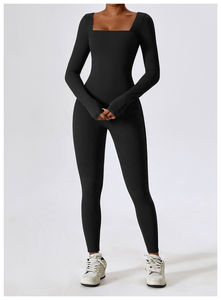Combinaison sexy pour femmes, sans manches, contrôle du ventre, sans couture, en lycra, vêtements de sport, streetwear - Product Image 6