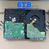 Großhandel 6TB Überwachungs-Festplatte 3,5" SATA Hochkapazitäts-CCTV-HDD Stabiler Betrieb für DVR NVR Sicherheitsaufzeichnung