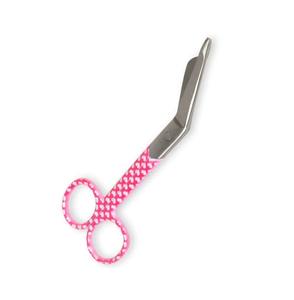 Hospital Quirúrgico Afilado Primeros Auxilios Lister Vendaje Tijera Acero Inoxidable 14 Cm Corazón Fantasía Papel Recubierto Enfermeras Tijeras CE ISO - Product Image 4