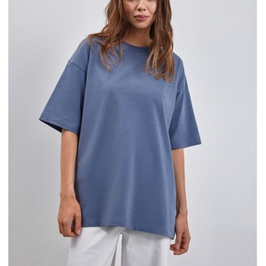 Nueva Llegada al por Mayor, Camisetas de Algodón 100% Personalizadas para Mujer, Tallas Grandes, Impresión DTG, Proveedor de BD - Product Image 6