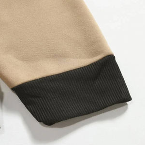 Ensemble de survêtements d'hiver à manches longues pour hommes Ensemble de vêtements de sport décontractés Personnalité Mode Survêtement à coupe ample Ensemble de survêtements 2 pièces pour hommes - Product Image 4