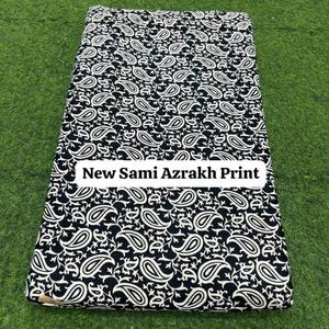 Export Quality Printed Cotton Fabric 100 Percent Cotton Soft Touch Material for Apparel Manufacturing Bulk Supply - Product Image 3