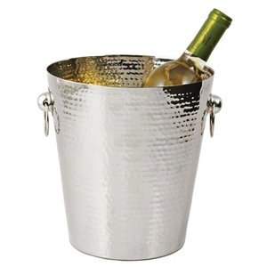 Enfriador de Vino de Acero Inoxidable con Diseño Impresionante, Forma de Cubitera, Hecho a Mano, Acabado en Cobre, para Mesa, para Fiestas, Capacidad de 5L - Product Image 6