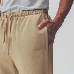 Pantalones de chándal holgados de algodón y poliéster con bolsillos, pantalones de chándal de gran tamaño, ropa de calle, pantalones de chándal informales, pantalones lavados para hombre - Product Image 3