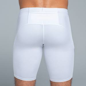Shorts de compression sportifs pour hommes de haute qualité personnalisés, vêtements de sport pour la salle de sport, entraînement, fitness, OEM ODM, séchage rapide, imperméable, respirant - Product Image 2