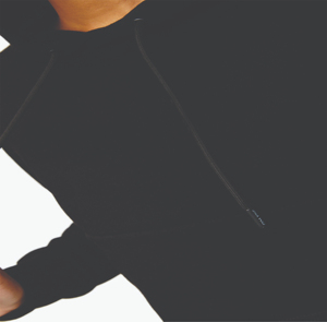 Venta al por mayor de las mujeres Puff impreso pulóver recortado Sudadera con capucha hecha a medida 45% algodón 55% poliéster forro polar Sky Script - Product Image 4