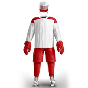 Uniformes de hockey sur glace personnalisés avec matériaux de qualité supérieure et ajustement confortable sur commande avec vos propres conceptions uniques - Product Image 1