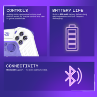 Control Inalámbrico para Juegos Proove Gaming Skadi, Control Bluetooth Multiplataforma