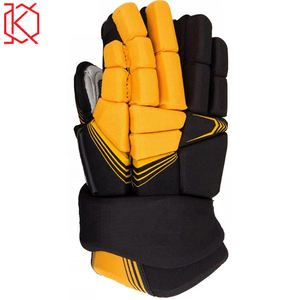 2025 meilleurs gants de hockey sur glace personnalisés professionnels de haute qualité en cuir respirant pour les sports d'hiver - Product Image 1