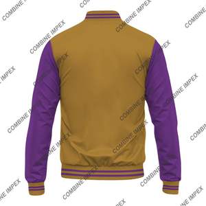 แจ็กเก็ตแจ็กเก็ตสำหรับผู้ชายเสื้อแจ็กเก็ตผู้ชายแบบสตรีทแวร์ผ้าซาตินมีซิปเต็มปกเสื้อแจ็กเก็ตโอเมก้า PSI phi - Product Image 4