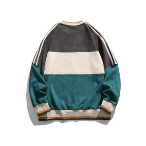 Wholesale <b>Bulk</b> Drop Shoulder Blank Mens Crew Neck Custom Unisex Regular Fit 100% Cotton <b>Terry</b> Fabric Eco-Friendly Sweatshirts - Product Image 2