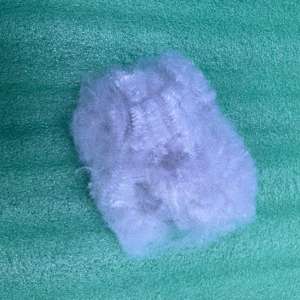 Fibre discontinue de polyester solide 15D super blanc High Loft - Product Image 2