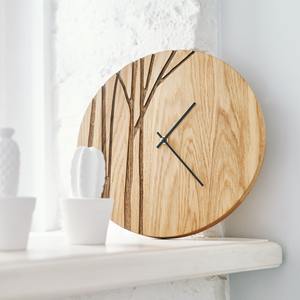 Accessoires pour la maison horloge en bois élégante tenture murale horloges en bois naturel pour la décoration de la chambre - Product Image 4