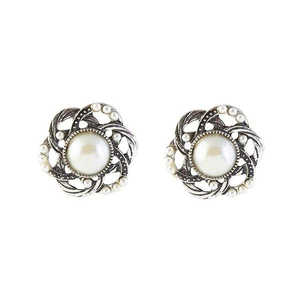 ต่างหูเม็ดเดี่ยวชุบเคลือบมุก Urbana ดีไซน์แบบแฟชั่น1306406 - Product Image 1