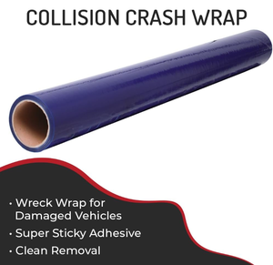 Film de protection pour carrosserie automobile, bleu et transparent, 36 pouces x 100 pieds - Product Image 4