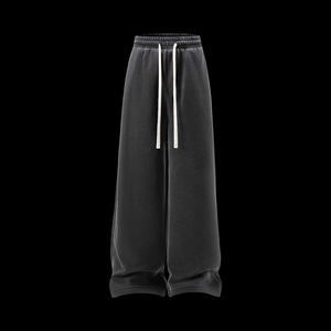 กางเกงขายาวผ้าฟลีซคอตตอนคุณภาพสูงสำหรับผู้ชาย ใส่สบาย ทรงหลวม กันน้ำ ระบายอากาศ เหมาะสำหรับใส่ในชีวิตประจำวัน - Product Image 2