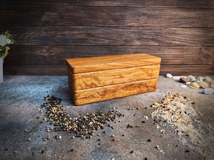 Boîte à épices en laiton de luxe moderne Home Craft Exports, prix de gros, personnalisation 2025, rangement pour armoire de cuisine, épices et herbes en poudre - Product Image 4