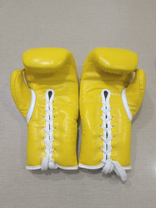 Comfortable mens boxing <b>gloves</b> designed with gold Cowhide <b>Leather</b> for <b>long</b> training sessions sparring focused punching drills - Product Image 6