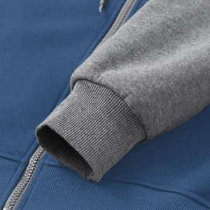 Ensemble de survêtement 2 pièces personnalisé avec logo du meilleur fournisseur, nouvelle arrivée, grande taille, vêtements de sport décontractés, survêtement d'hiver écologique - Product Image 4