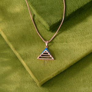 Collier avec pendentif numéro plaqué or pour femmes - Cadeau tendance et mignon avec perle et zircon - Product Image 1