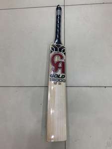 Bat de cricket CA GOLD 18000 Sahibzada Farhan SF 51 Edition, bat durable en saule anglais, bon bat pour frapper, double pression, grains clairs - Product Image 3
