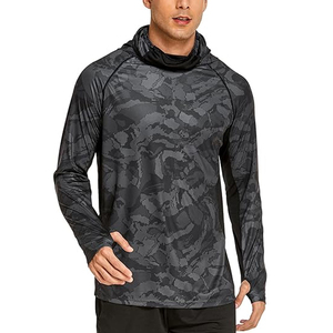 Customized <b>Fishing</b> Wear UPF 50+Quick-Drying Breathable Shirt Long-Sleeved <b>Fishing</b> Shirts Custom Design Camo <b>Mask</b> Hooded Jersey - Product Image 3