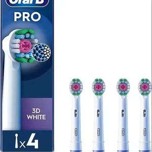 แปรงสีฟันไฟฟ้า3D ขาว Oral-B Pro ขนแปรง x 4แข็งพร้อมคุณสมบัติการขัดที่ไม่เหมือนใคร - Product Image 1