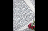 Tissu de broderie en filet de qualité supérieure, motif à pois et à carreaux, robe de mariée, robe de couture, vêtements de mode, fabricant OEM ODM en Inde